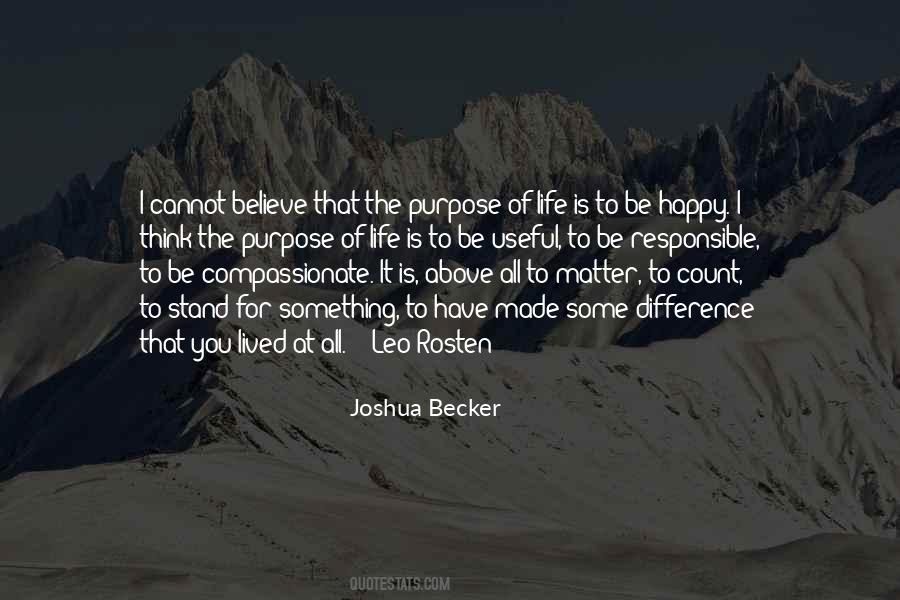 Joshua Becker Quotes #1599820
