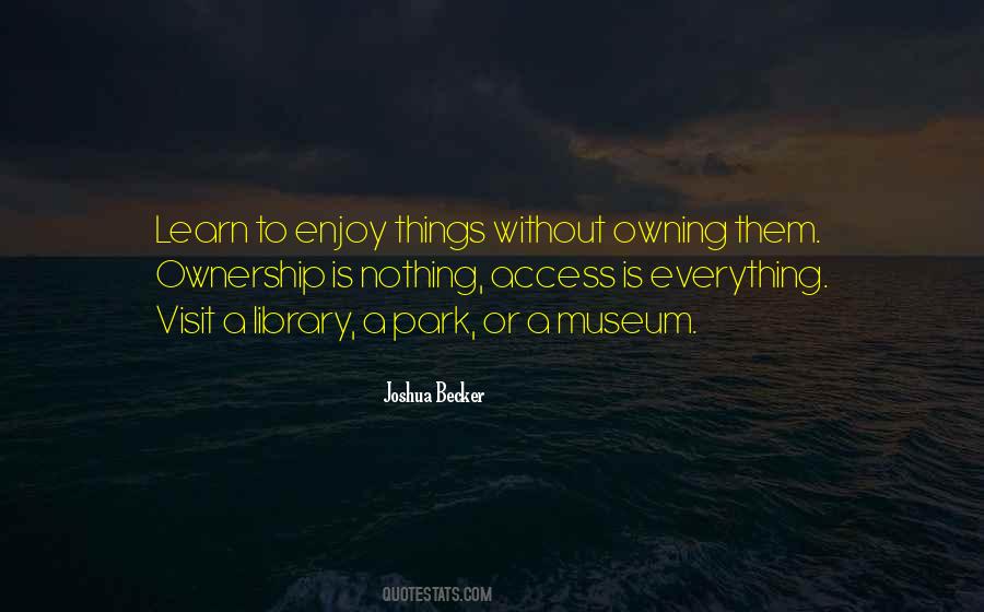 Joshua Becker Quotes #1656531