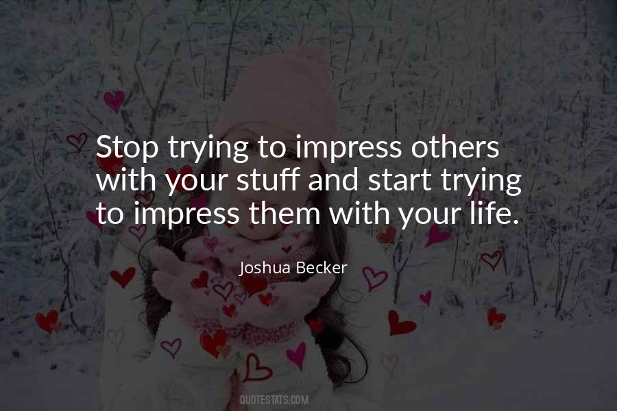 Joshua Becker Quotes #81126
