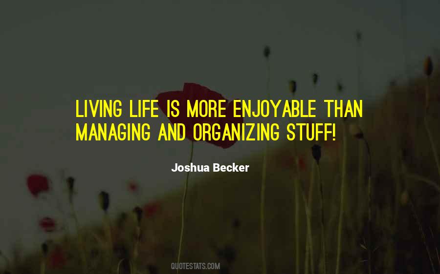 Joshua Becker Quotes #811427