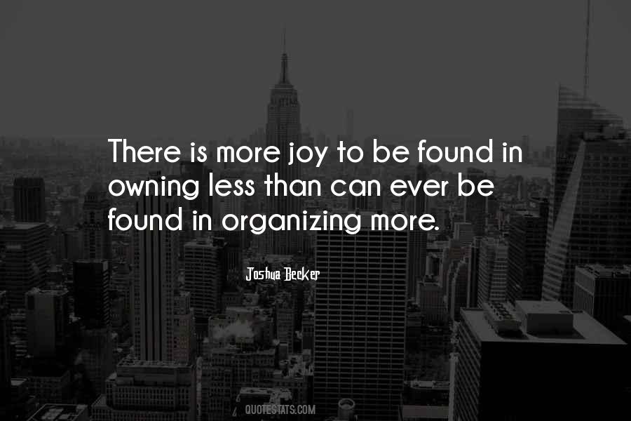 Joshua Becker Quotes #927730