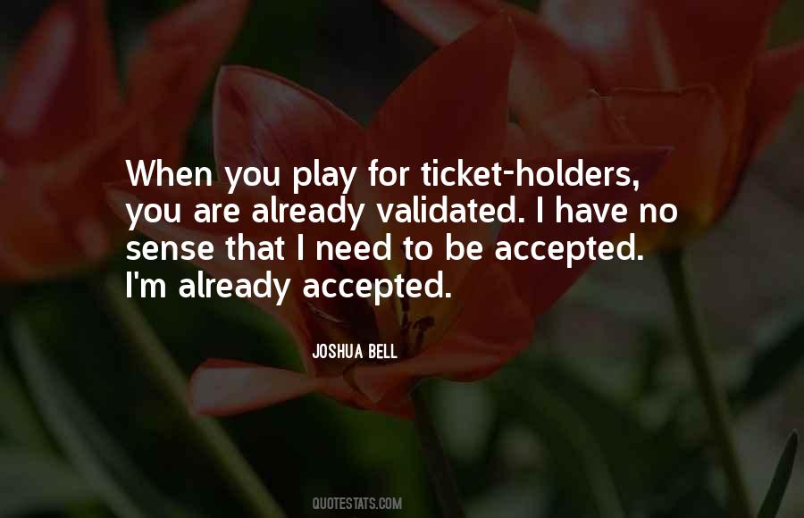 Joshua Bell Quotes #151375
