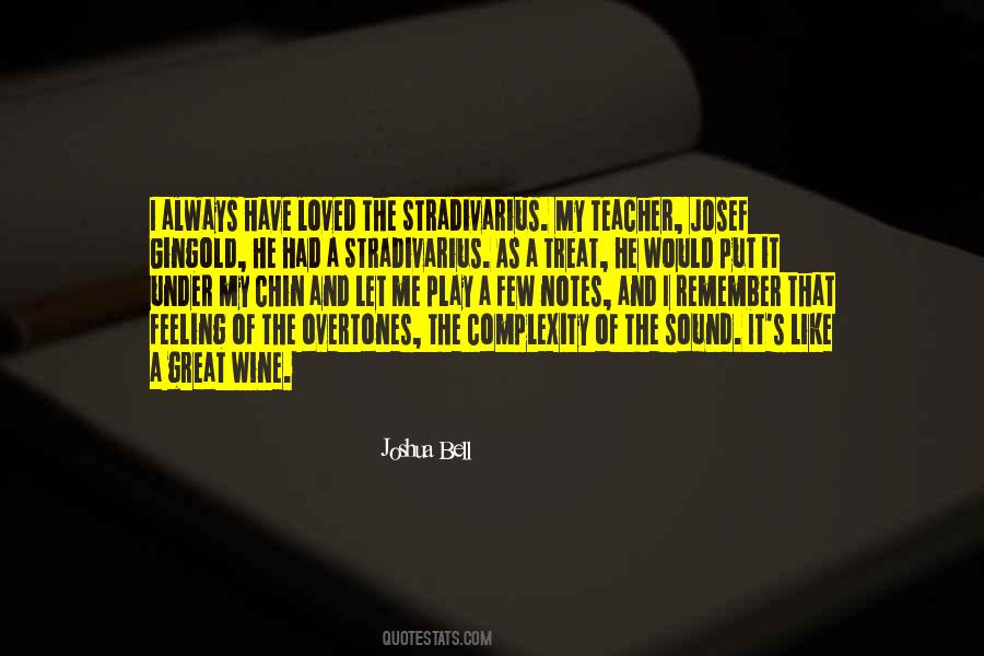 Joshua Bell Quotes #1709438