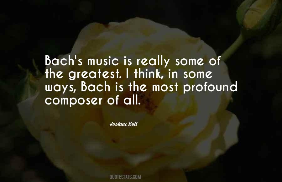 Joshua Bell Quotes #336705