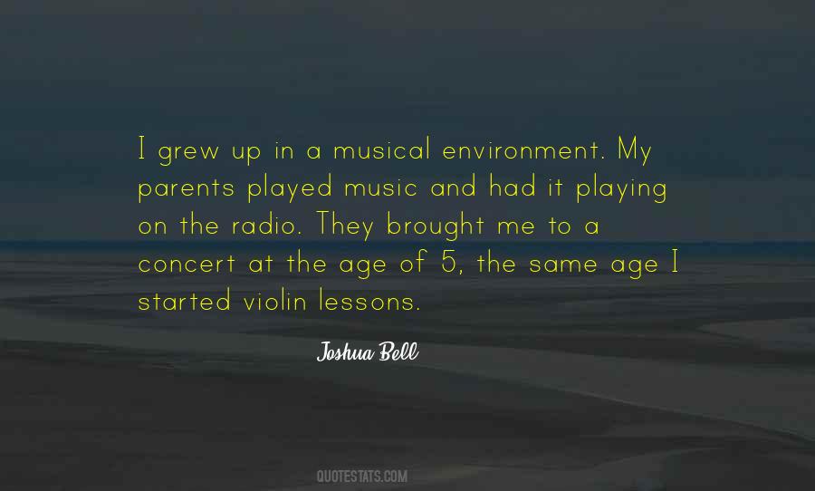 Joshua Bell Quotes #428908