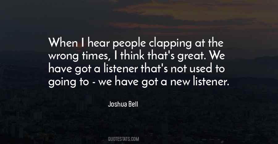 Joshua Bell Quotes #904595