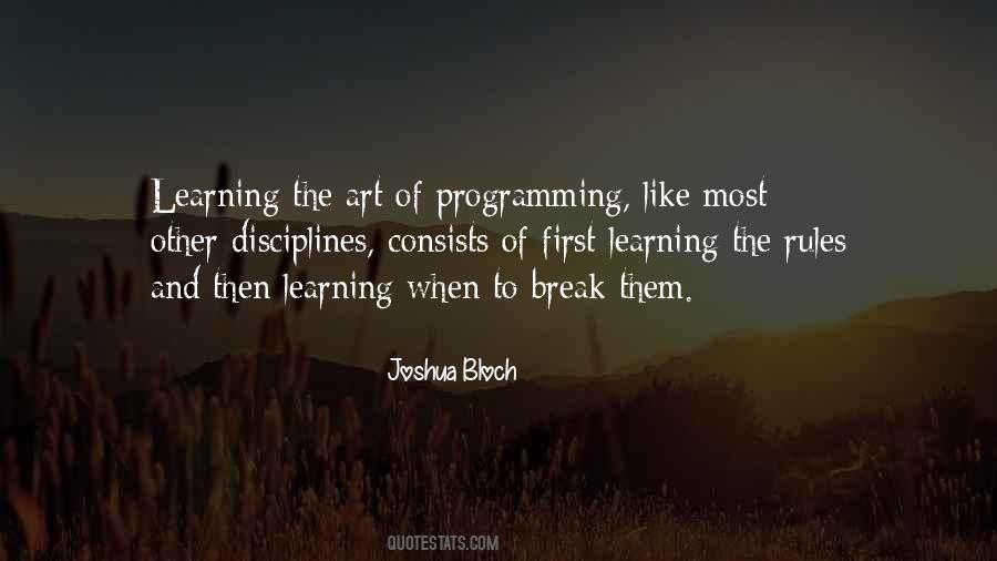 Joshua Bloch Quotes #946360