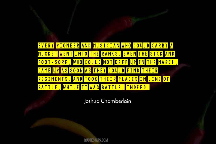 Joshua Chamberlain Quotes #1437312