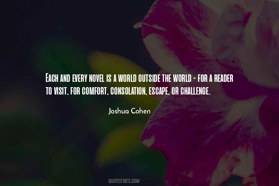 Joshua Cohen Quotes #149997