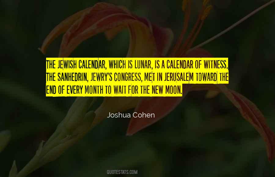 Joshua Cohen Quotes #1542744