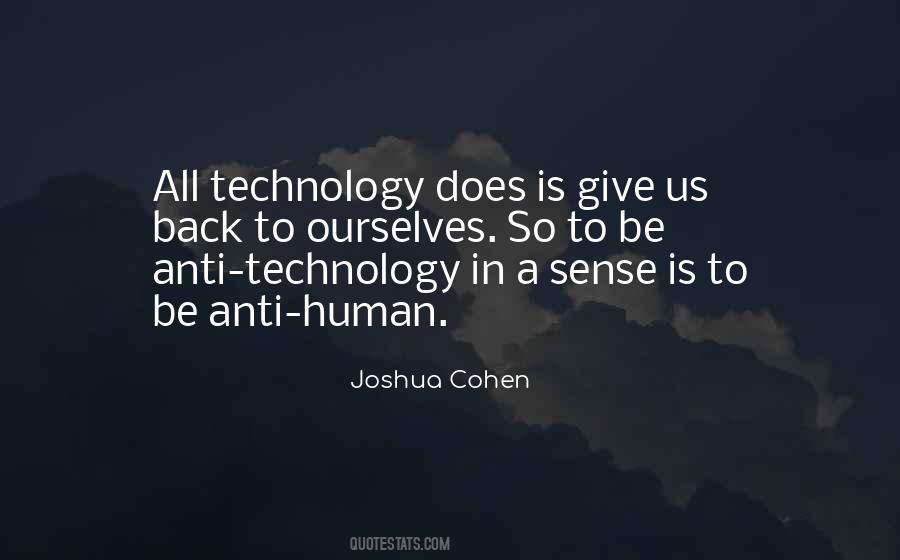 Joshua Cohen Quotes #1700101