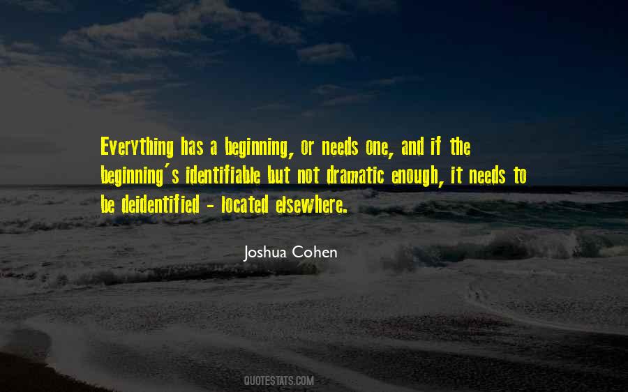 Joshua Cohen Quotes #1758166