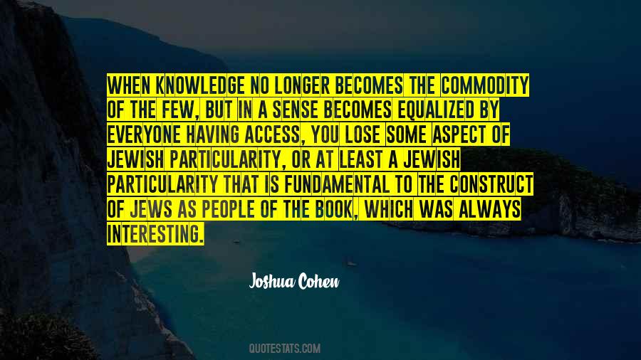 Joshua Cohen Quotes #326508