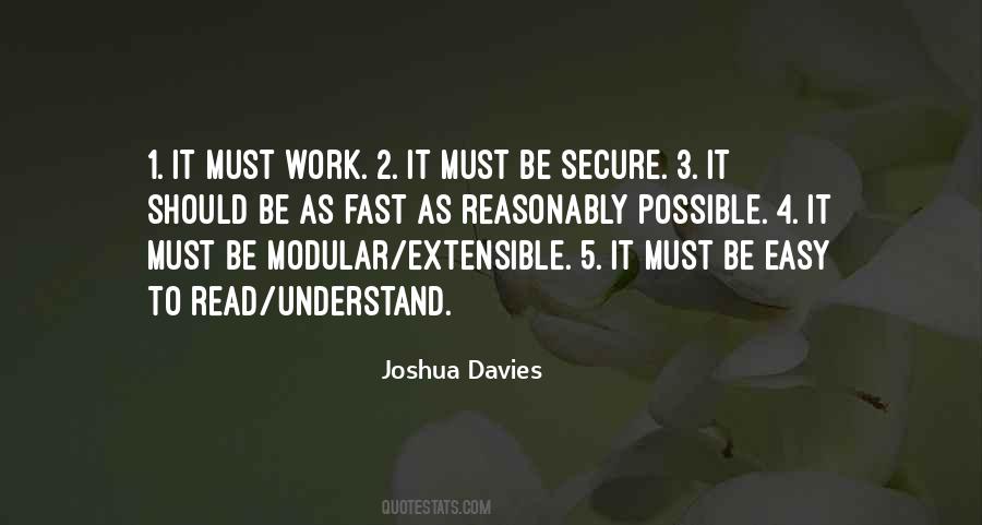 Joshua Davies Quotes #55848