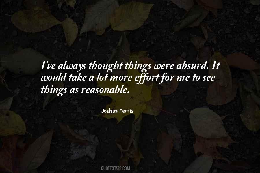 Joshua Ferris Quotes #1572711