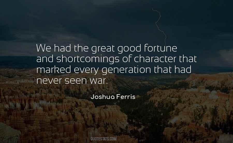 Joshua Ferris Quotes #197827
