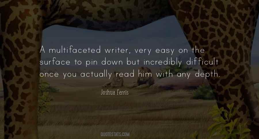 Joshua Ferris Quotes #5009