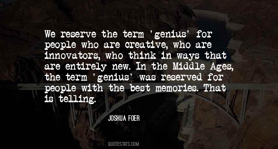 Joshua Foer Quotes #1453658