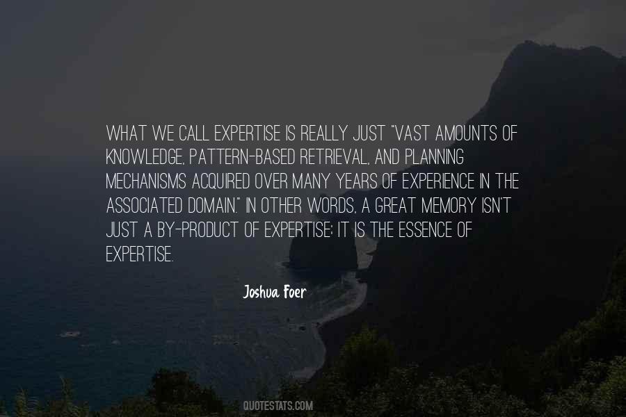 Joshua Foer Quotes #253062