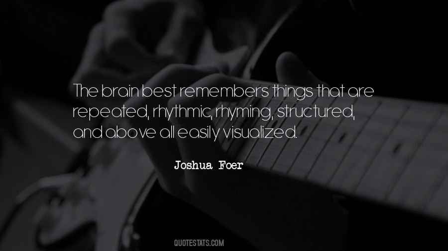 Joshua Foer Quotes #337742