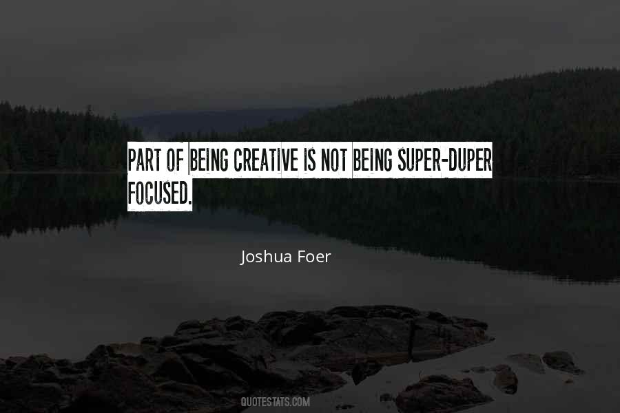 Joshua Foer Quotes #501824