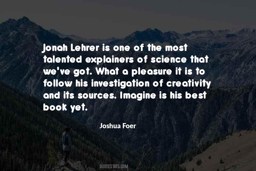 Joshua Foer Quotes #54844