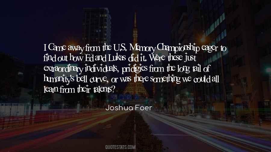 Joshua Foer Quotes #968078