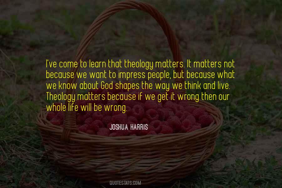 Joshua Harris Quotes #183362