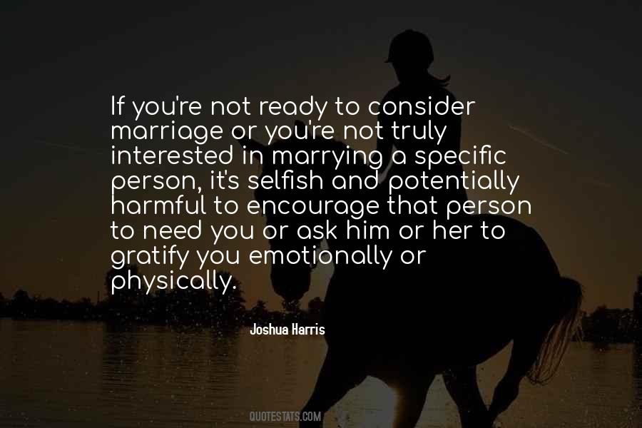 Joshua Harris Quotes #377795