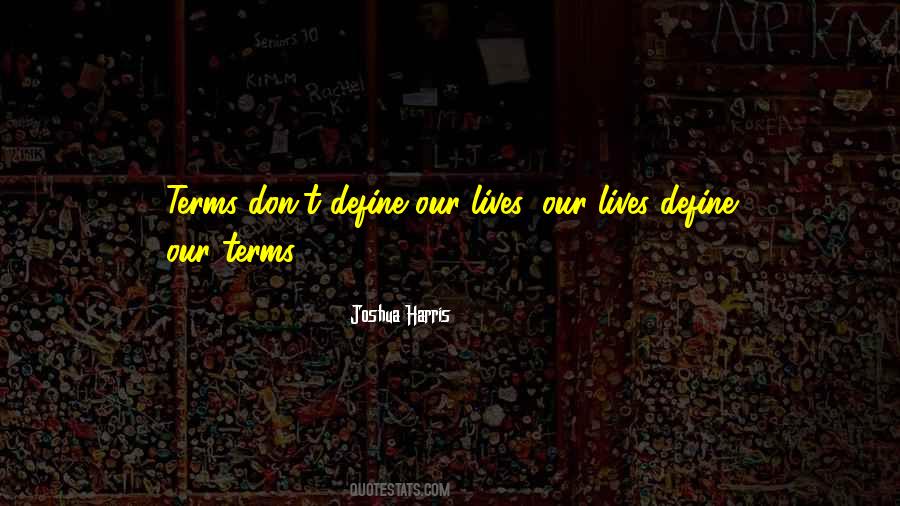 Joshua Harris Quotes #71358