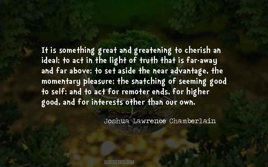 Joshua Lawrence Chamberlain Quotes #1773592