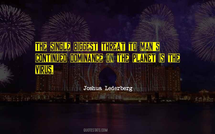 Joshua Lederberg Quotes #470130