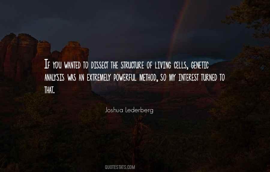 Joshua Lederberg Quotes #96979