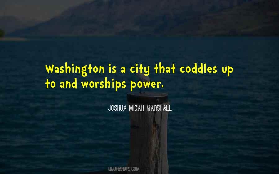 Joshua Micah Marshall Quotes #781349