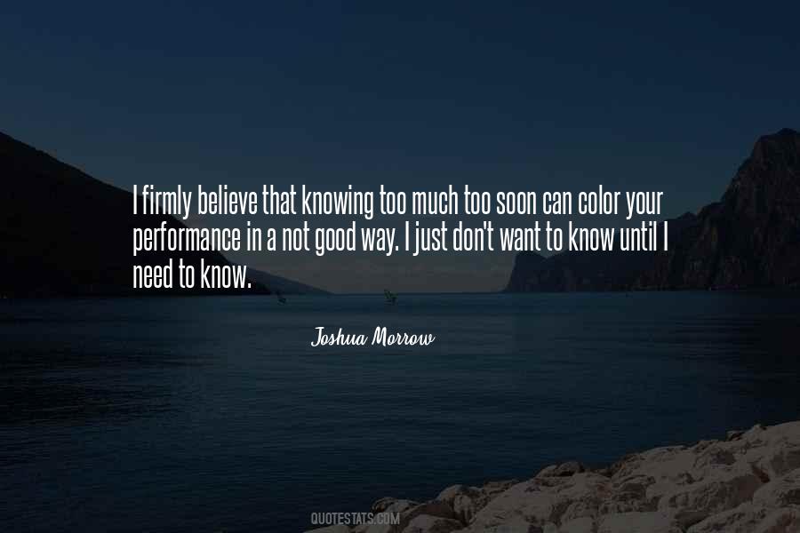 Joshua Morrow Quotes #1699329
