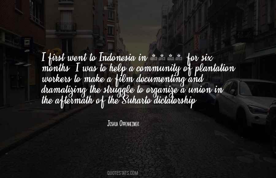 Joshua Oppenheimer Quotes #1799540