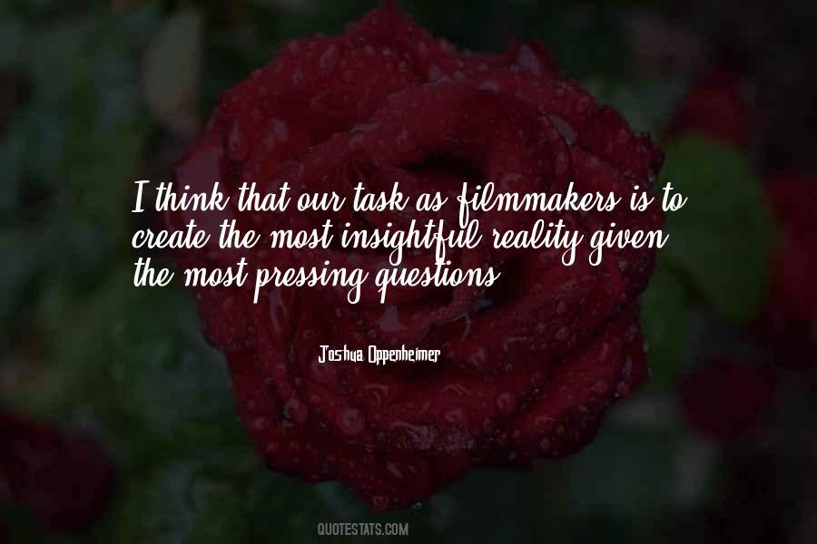 Joshua Oppenheimer Quotes #785988