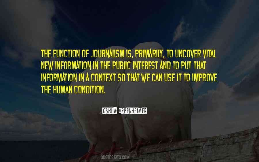 Joshua Oppenheimer Quotes #827439