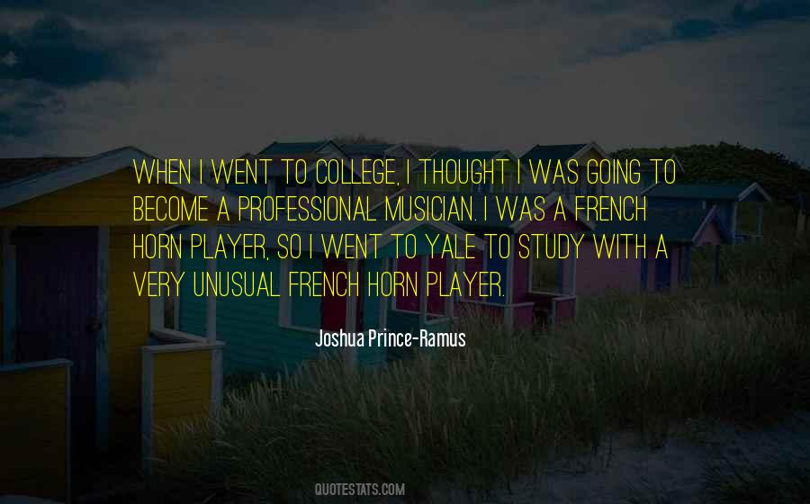 Joshua Prince-Ramus Quotes #362947