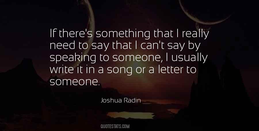 Joshua Radin Quotes #70696