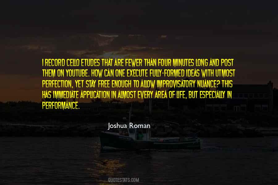 Joshua Roman Quotes #1871747