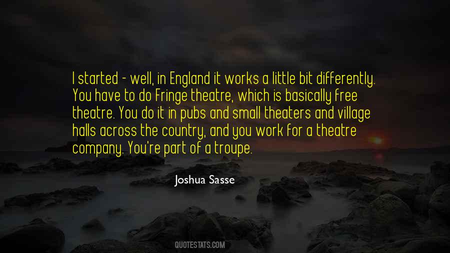 Joshua Sasse Quotes #1628101