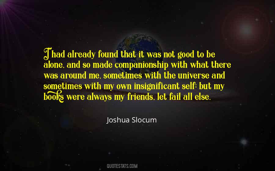 Joshua Slocum Quotes #1392090