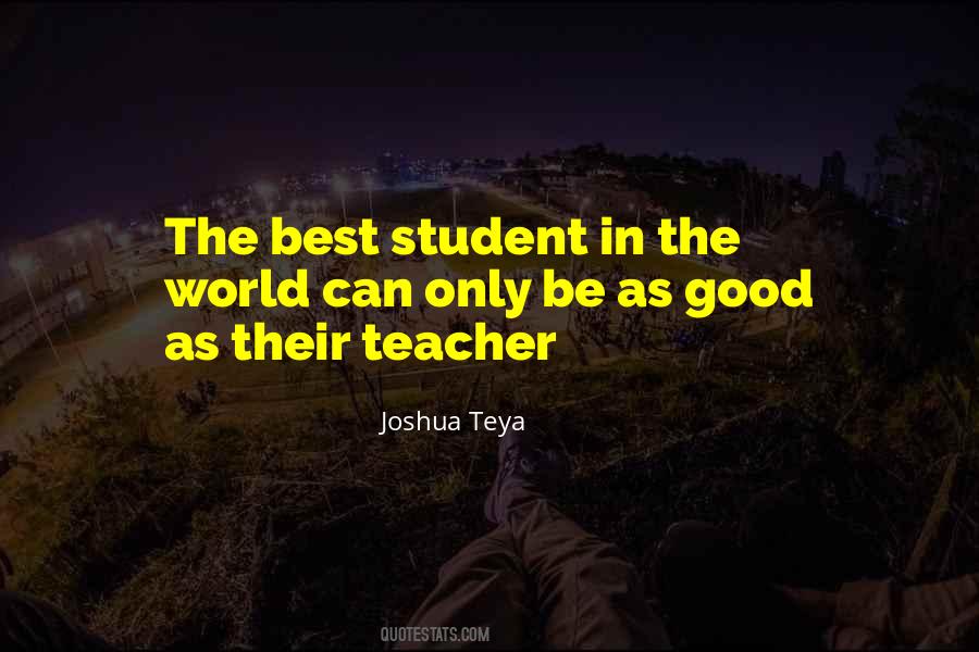 Joshua Teya Quotes #1541323