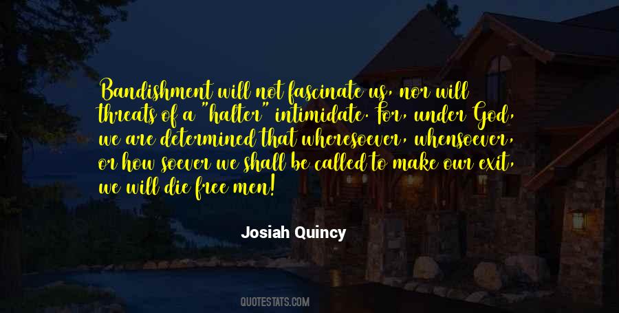 Josiah Quincy Quotes #395495