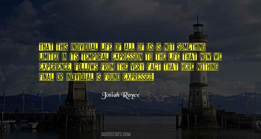 Josiah Royce Quotes #1851120