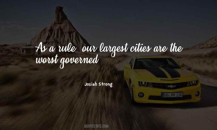 Josiah Strong Quotes #918851
