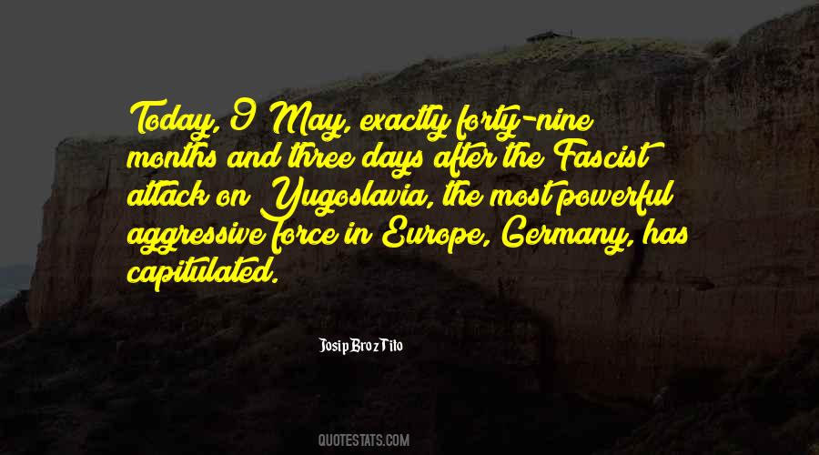 Josip Broz Tito Quotes #132807
