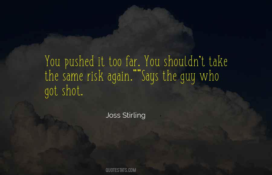 Joss Stirling Quotes #1346666