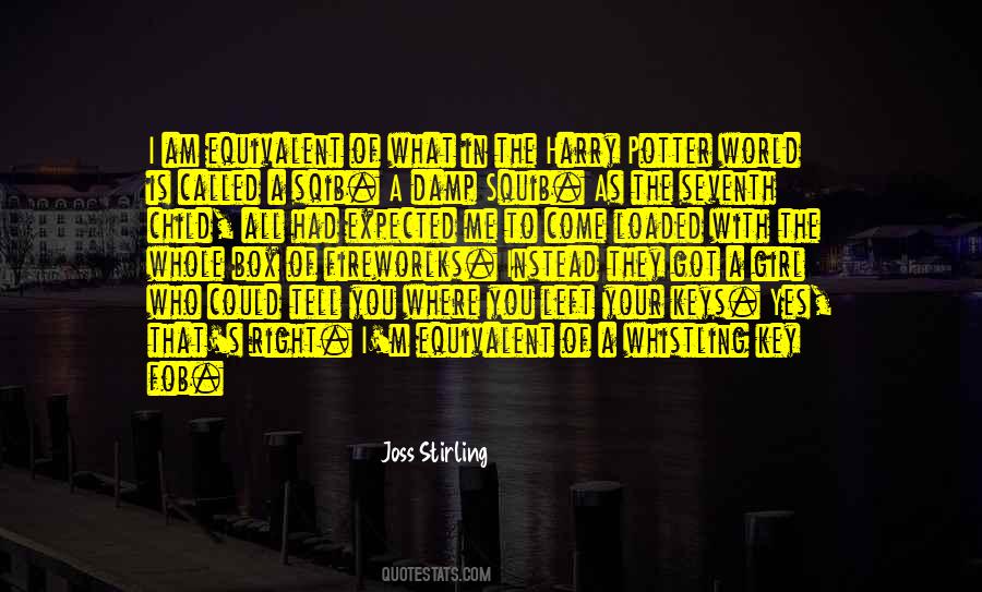 Joss Stirling Quotes #1347830